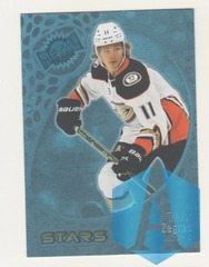 2022-23 Skybox Metal Universe Blue Spectrum FX #111 TREVOR ZEGRAS Anaheim Ducks